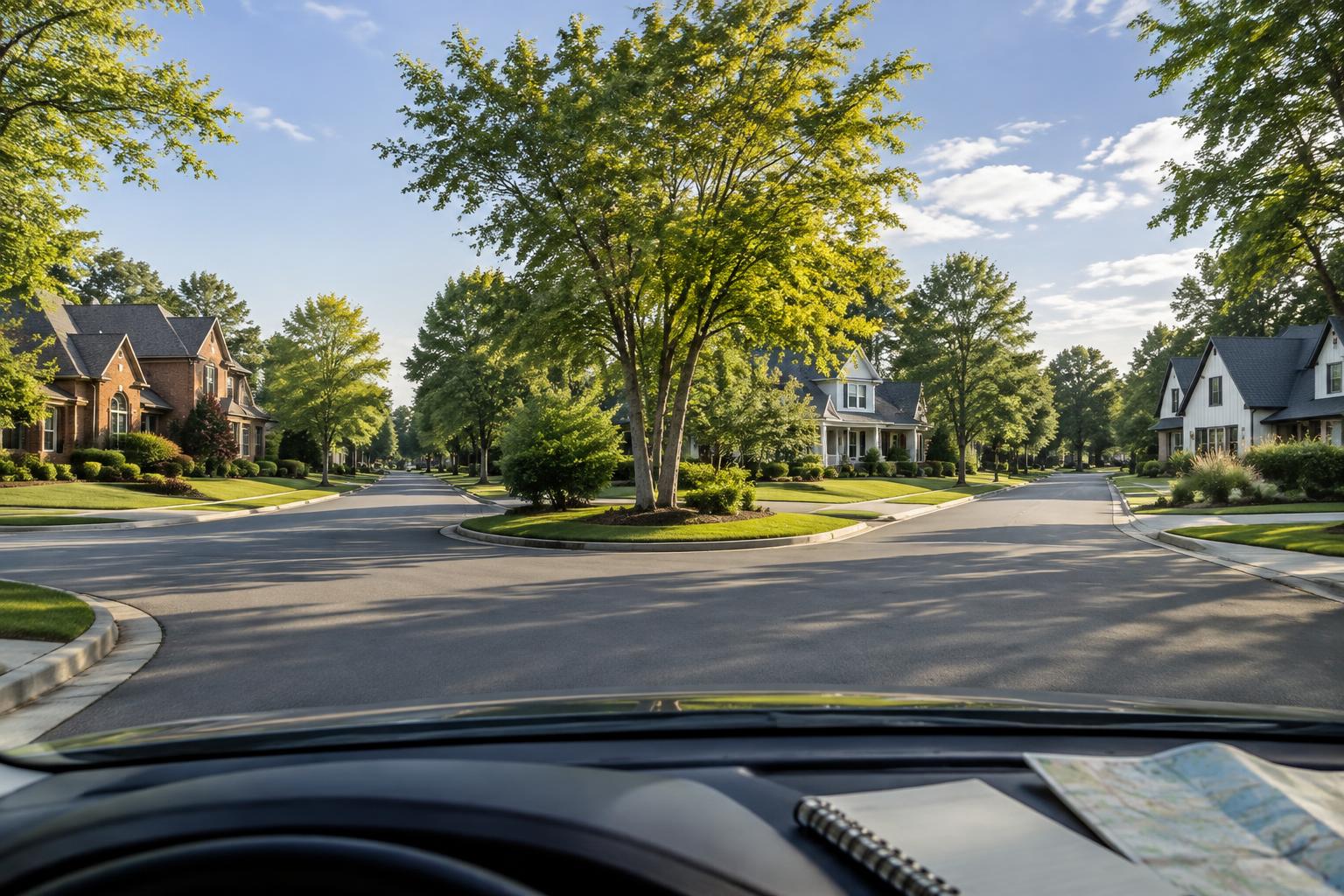 Representative Indian Trail neighborhood research scene